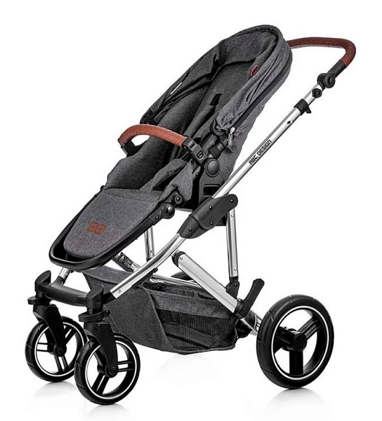 Детская коляска ABC-Design Catania 4 2023 2 в 1 на серебряной раме фото 9