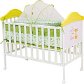 Детская кроватка Babyhit Sleepy Compact с люлькой для новорожденного (Green) — Фото