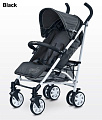 Детская коляска-трость Caretero Moby (Black
						
					) — Фото