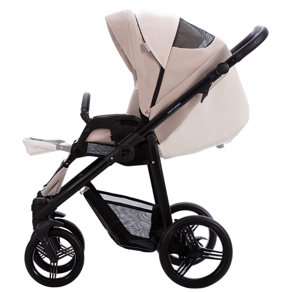 Детская коляска Bebetto Verturro Pro 2 в 1, 100% экокожа фото 1