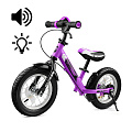 Детский беговел Small Rider Roadster 2 Air Plus, с ревом мотора, светодиодами (Фиолетовый) — Фото