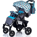 Детская прогулочная коляска Babyhit Travel Air (Blue - Grey
						
					) — Фото