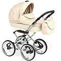 Детская коляска BeBe-Mobile Santana Ecco 2 в 1, ткань+эко-кожа (368s
						
					) — Фото