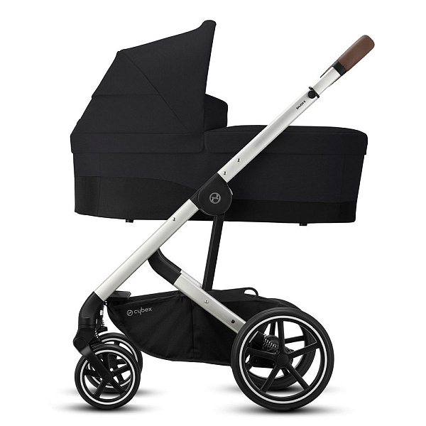 Детская прогулочная коляска Cybex Balios S Lux на серебряной раме фото 6