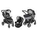 Детская коляска Chicco Stylego Up 3 в 1 (Jet Black
						
					) — Фото