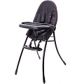Стульчик для кормления Bloom Nano Black (Downtown Denim
						
					) — Фото