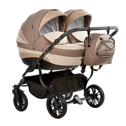Детская коляска Indigo INDIGO Duo 2 в 1 на черной раме