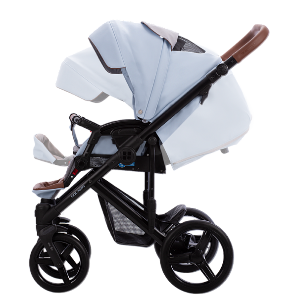Детская коляска Bebetto Solaris Pro 2 в 1, 100% экокожа фото 4