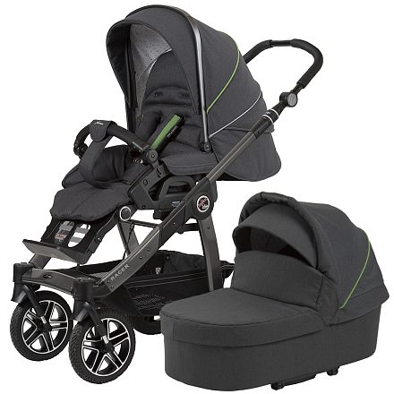Детская коляска Hartan Racer GTS XL 2 в 1 на серой раме