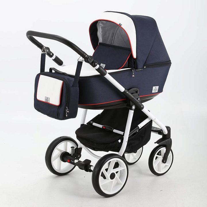 Детская коляска BeBe-Mobile Gusto 2 в 1, ткань+экокожа — как выглядит в жизни