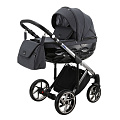 Детская коляска BeBe-Mobile Castello Special Edition 2 в 1 (BC-103 (тёмно-серая)
						
					) — Фото