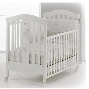Детская кроватка Erbesi Cucu Colour Stellina, ящик