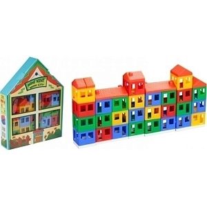 Конструктор Pilsan Mini Town 40 деталей, 03-101