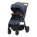 Детская прогулочная коляска Britax Romer B-Agile R (Navy Ink/Brown
						
					) — Фото