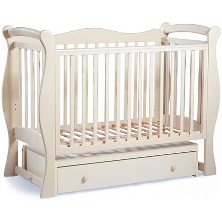 Детская кроватка Sweet Baby Dolce Vita +, поперечный маятник/ящик
