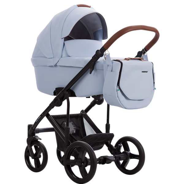 Детская коляска Bebetto Solaris Pro 2 в 1, 100% экокожа фото 1