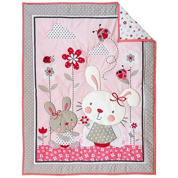 Комплект в кроватку Giovanni Shapito Bonny bunny Джованни Шапито Бонни банни, 7 предметов фото 13