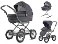 Детская коляска Inglesina Sofia System Duo 2 в 1 на шасси Ergo Bike (Village Denim
						
					) — Фото