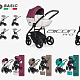 Детская коляска Riko Basic Aicon Pro 2 в 1, ткань + эко-кожа фото 1