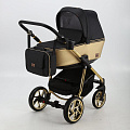 Детская коляска BeBe-Mobile Gusto Special Edition 2 в 1, ткань+эко-кожа (GU-202
						
					) — Фото