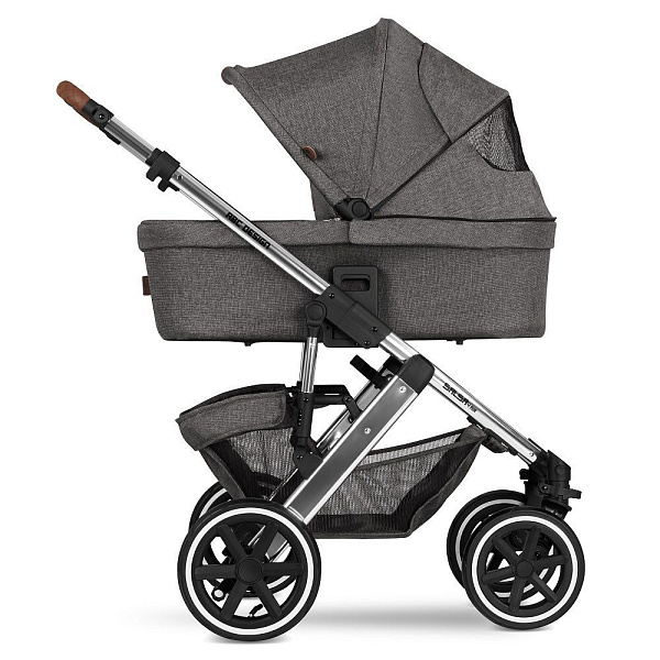 Детская коляска ABC-Design Salsa 4 Air 2 в 1 на серебряной раме фото 16