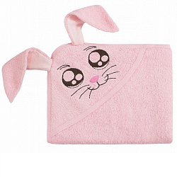 Детское полотенце с капюшоном Twinklbaby Fun Dry Зайки