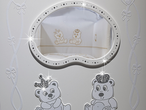 Кроватка Feretti FMS Oblo Majesty Brillante фото 1
