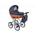 Детская коляска Lonex Retro Ecco Leder 2 в 1 (07
						
					) — Фото