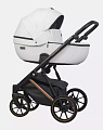 Детская коляска Riko Basic Montana Premium Copper 2 в 1 (11 White
						
					) — Фото