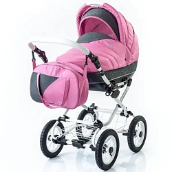 Детская коляска Esperanza Victoria Prestige 2 в 1 Цвет рамы - Белый - Маленькие колеса