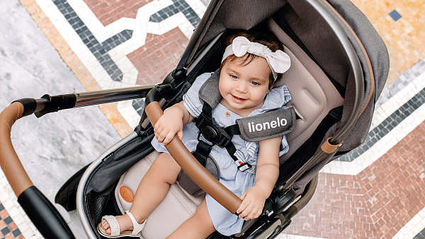 Детская коляска Lionelo Greet 2 в 1 с жесткой люлькой фото 4