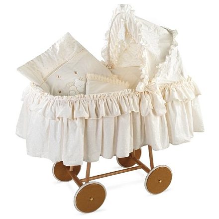 Колыбель Italbaby плетеная Aurora Baby Bee
