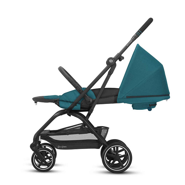 Детская прогулочная коляска Cybex Eezy S Twist Plus 2 на черной раме фото 6