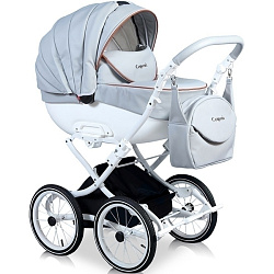 Детская коляска Street Racer Campania Eco 2 в 1, эко-кожа