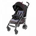 Детская коляска-трость Chicco Lite Way Top Stroller, с бампером (Pied Poule
						
					) — Фото