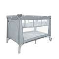 Детский манеж-кровать Carrello Piccolo+ CRL-11501/2 (Ash Grey
						
					) — Фото