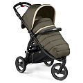 Детская прогулочная коляска Peg-Perego Book Cross (Breeze Khaki
						
					) — Фото