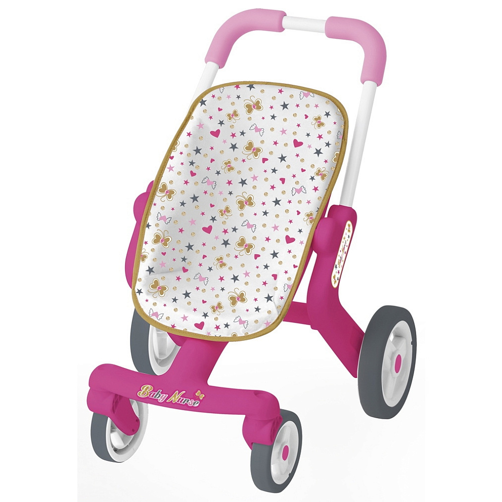 Коляска прогулочная для пупса Smoby Baby Nurse 251223 Коляска прогулочная для пупса Smoby Baby Nurse 251223 - Фото