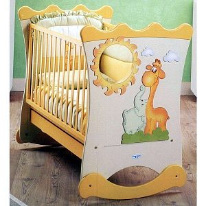 Детская кроватка Baby Italia Lucy, полозья