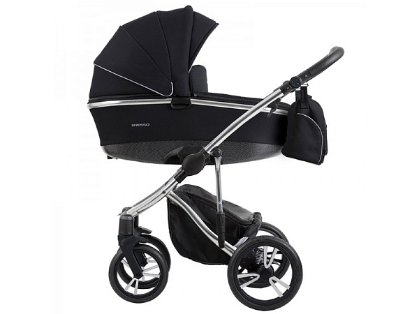 Детская коляска Bebetto Bresso Premium Class Silver 2020 2 в 1 фото 3