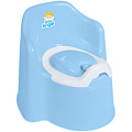 Детский горшок Пластик Репаблик Guardian LA2703 с крышкой (Голубой) — Фото