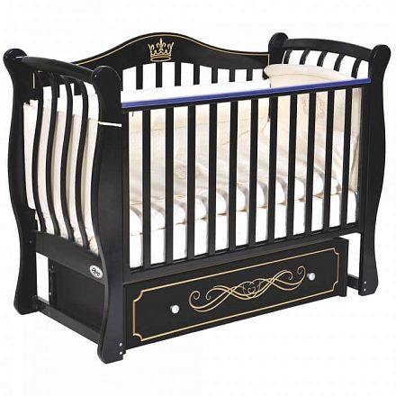 Детская кроватка Oliver Daniella Elegance, маятник/ящик