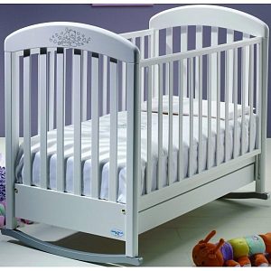 Детская кроватка Baby Italia Cinzia LUX, полозья/ящик