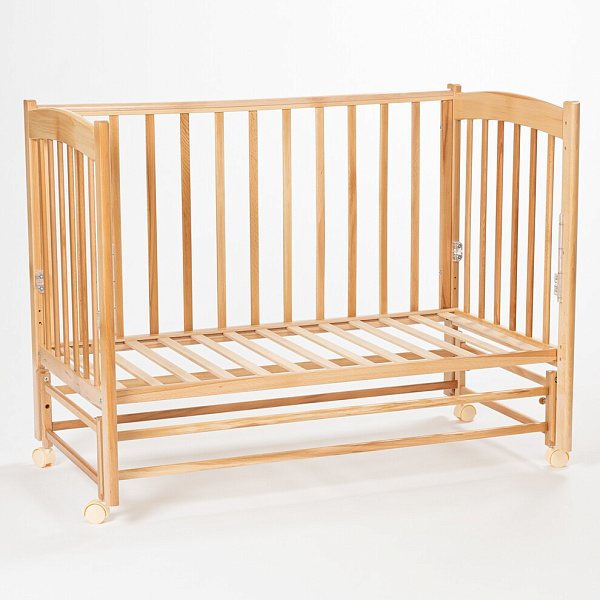 Детская кроватка Mr Sandman Pocket Base с продольным маятником фото 6