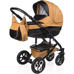 Детская коляска AmaroBaby Sport Style 2 в 1, эко-кожа