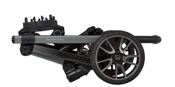 Детская коляска Hartan Mercedes Benz Avantgarde GTX 2 в 1 на серой раме фото 6