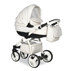 Детская коляска Indigo Melody S 2 в 1, эко-кожа