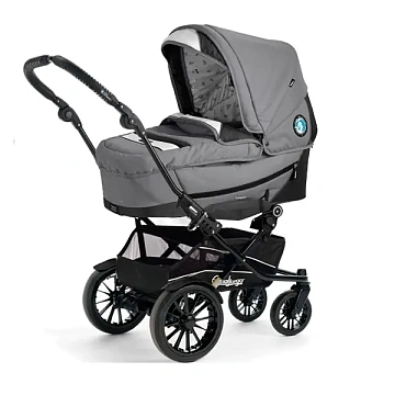 Детская коляска Emmaljunga Super Nitro 2 в 1, с люлькой City Korg Supreme