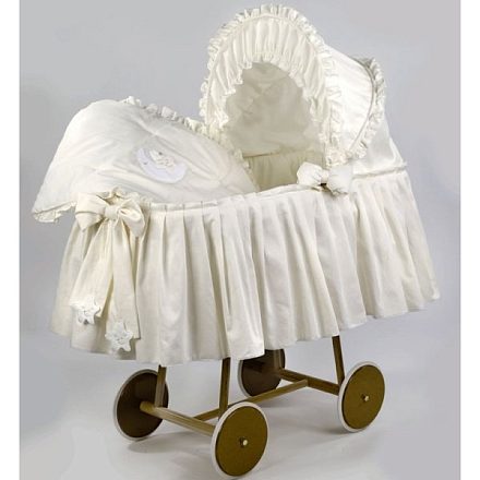 Колыбель Italbaby Плетеная с капюшоном Petite Etoile