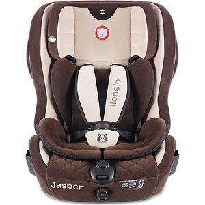 Детское автокресло Lionelo Jasper Isofix + подарок: шторки и органайзер